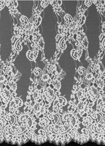 Wholesale 2017 Fancy Lace /Eyelash Lace Fabirc / French Lace Fabric/ Bridal Dress Fabric in Ivory/Black Color from china suppliers