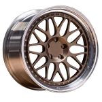 19''20''21''22''forged concave wheels For BMW Benz 2piece wheel silvery bronze