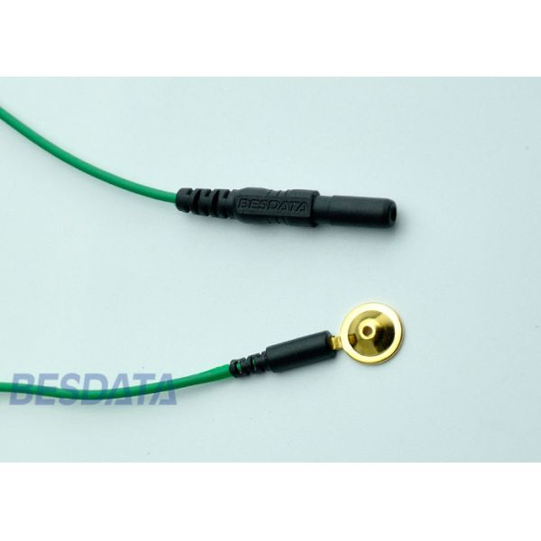 Medical Gold Plated EEG Electrode Cap Coated Gold Electrodes