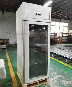 Wholesale Sharecool GN Pans Stainless Steel Upright Refrigerator Single Door Upright Fridge from china suppliers