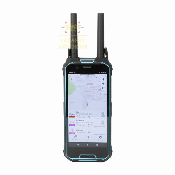 Handheld Drone Detector 100MHz-6GHz 1.5-2km Range Wearable