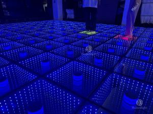 Wholesale High Brightness 3d Mirror Dance Floor Interactive LED Dance Floor For Wedding Party from china suppliers