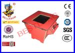 110V - 220V Cocktail Table Games Machine , Red Cocktail Arcade Cabinet