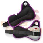 Bodybuilding Fitness Reflective Neoprene 5LB pair Thumblock Wrist Weights