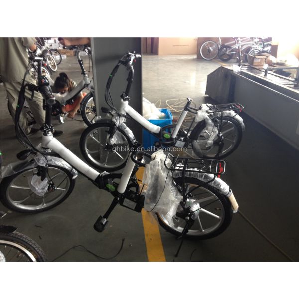 Folding Electric Bike for Israel Green Bike 350W Mag Wheel 36V Voltage 7 Speed Gears