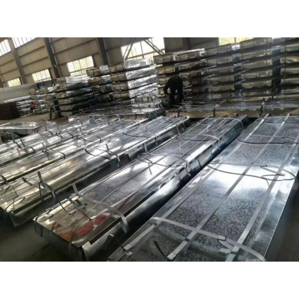 DX51D+Z Corrugated Galvanized Steel Sheet Plate Roofing Aluminum Zinc Coated Sheet