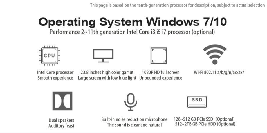 I7 I9 gaming all-in-one computer desktop PCs core I7 I9 all in one I7 I9 gaming computer wholesales supplier