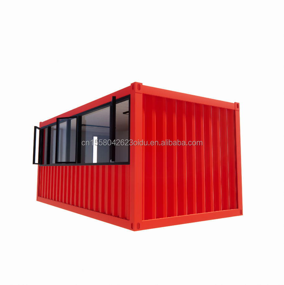 Prefab Kit Set Modular Cabins Container Homes 20ft or 40ft Steel Frame Galvanized Steel Bending 180g for Kitset Building