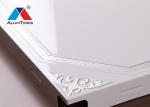 Durable House Interior False Ceiling , 30×30cm Indoor Aluminium Clip In Ceiling