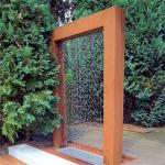 Backyard Outdoor Corten Steel Waterfall Stunning Customizable Design