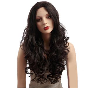 Wholesale 26&quot; Natural Curly Body Wavy Synthetic Front Lace Wigs With Baby Hair from china suppliers