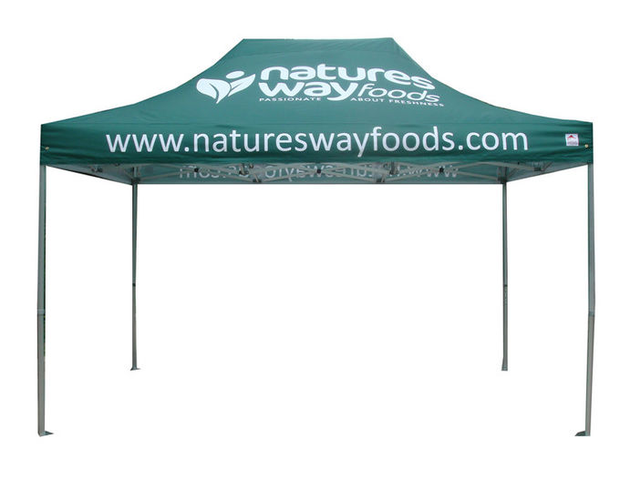 4x6 Advertising Trade Show Tent Anti UV , Waterproof Pop Up Event Tent