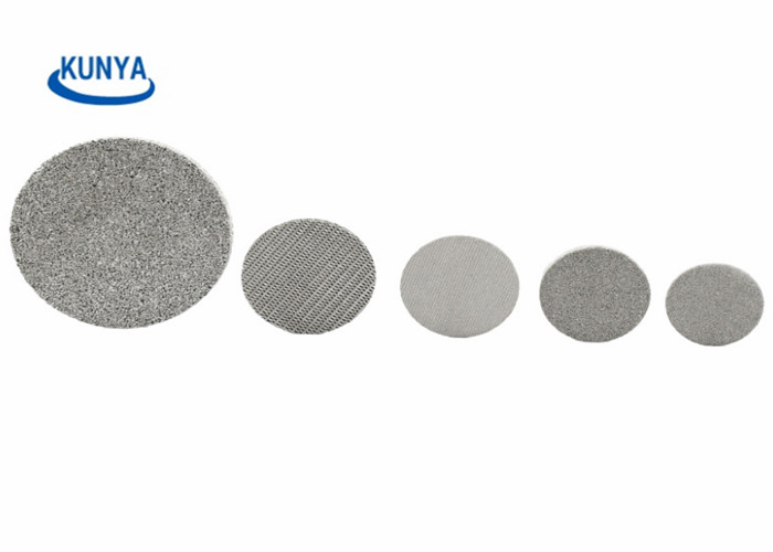 Water Filtration 200um Sintered Metal Powder Filter Plain Weave
