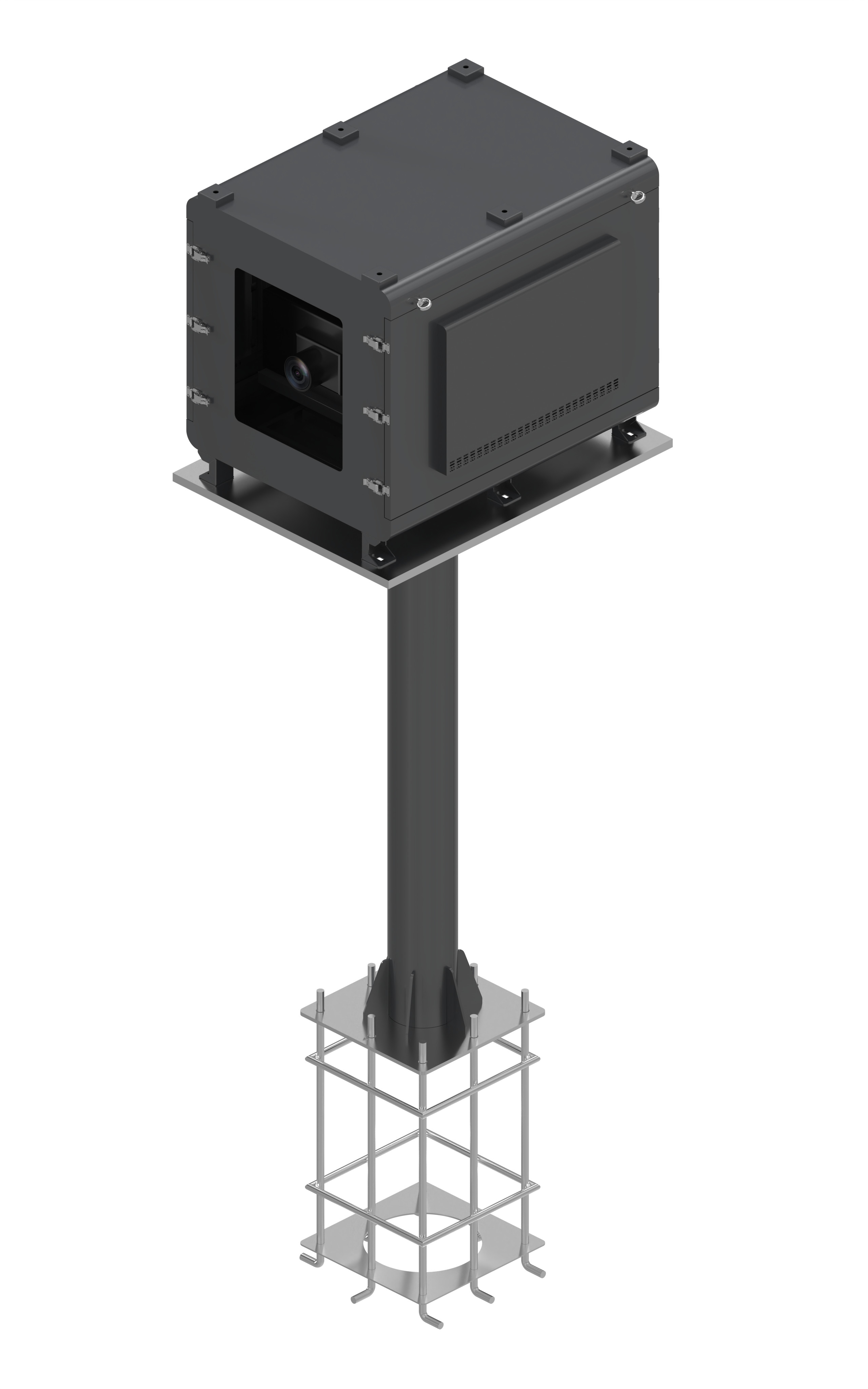 Intelligent Temperature Control and Air Conditioning in Outdoor Projector Waterproof Box