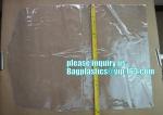 fashion disposable clear ldpe poly laundry suit garment packaging dry cleaning