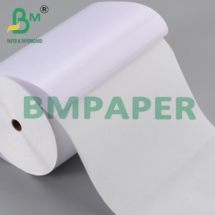White Release Liner Silicone Coated Glassine Paper For Self-adhesive Stickers