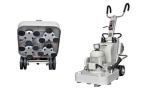 S6 Concrete Floor Grinding Machine , 6 Heads Stone Floor Polisher Single Phase