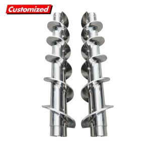 Wholesale Auger Stainless Steel Feedscrew Factory Barrel Worm Harden Steel Feed Screw from china suppliers