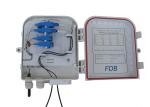 1×8 PLC Splitter Outdoor Fiber Optic Distribution Box High impact plastic