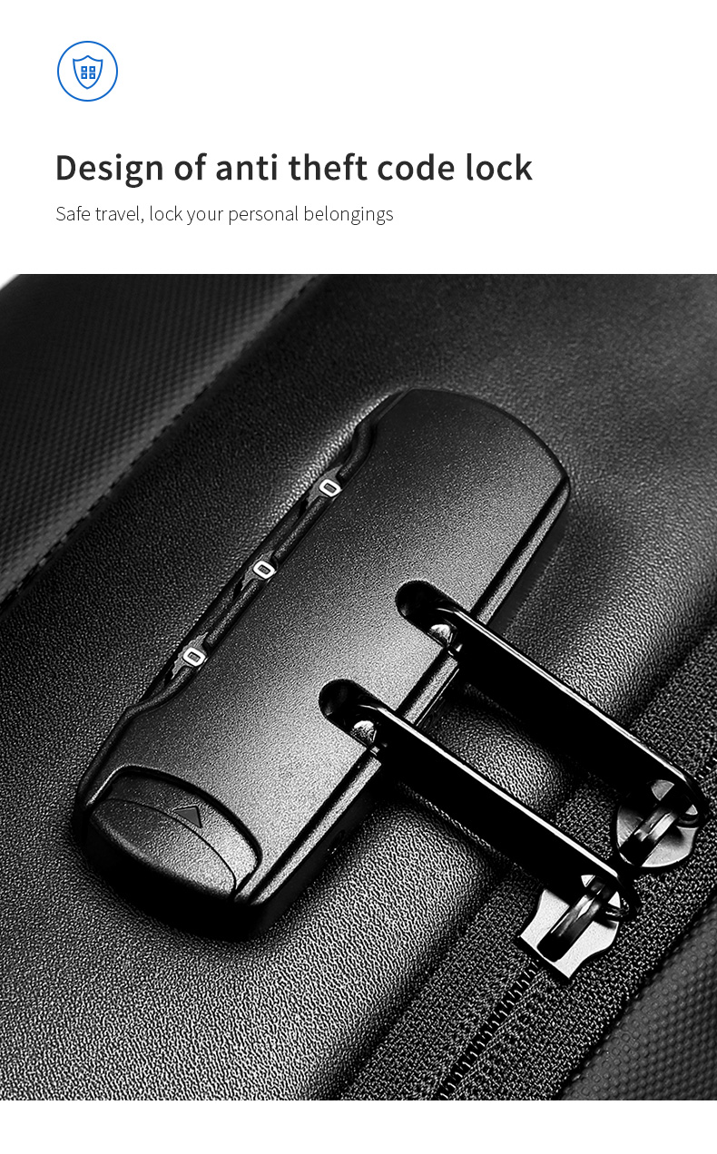 Factory hot sell custom school laptop USB charging men notebook waterproof anti theft backpack men bagpack laptop Backpack