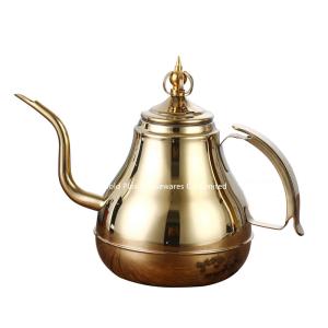 Wholesale 201 Stainless Steel Long Spout Pour Over Tea Kettle Portable Coffee Maker from china suppliers