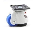 340KG 62mm Leveling Castor Wheels For Display Manufacturing Equipment