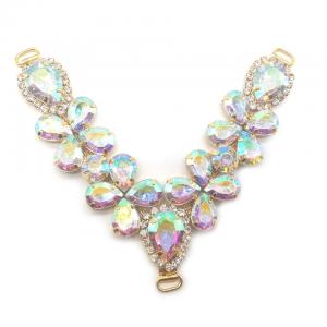 Wholesale Colored Rhinestones Shoe Decoration Accessories Sandal Decorative Chain from china suppliers