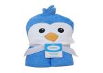 100% Cotton Customized Baby Boy Blankets , Blue Color Luxury Newborn Baby