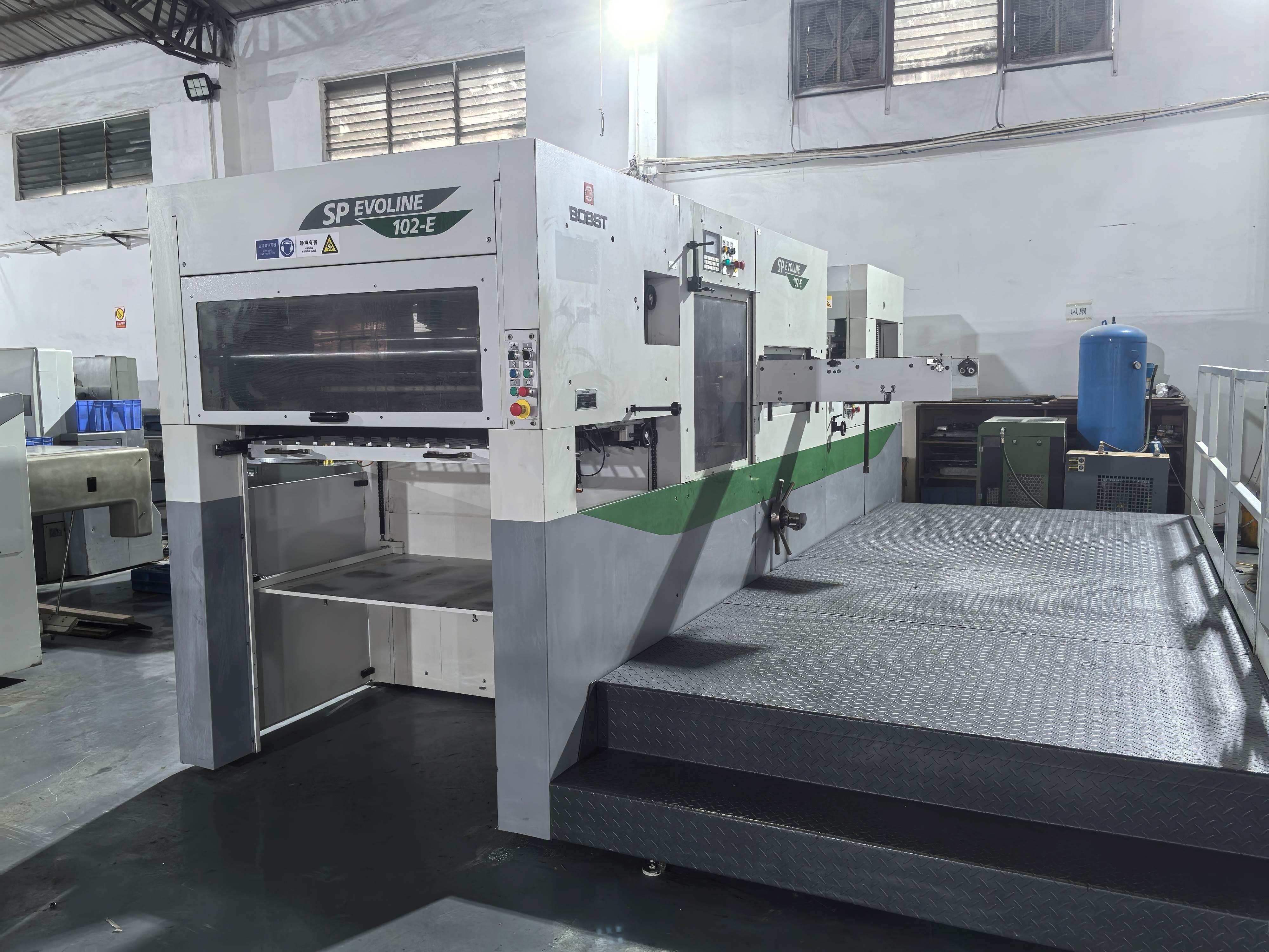 Autoplatine Sp Evoline 102E BOBST 102-E Automatic Die Cutting Machine