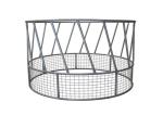 Standard Round Bale Ring Feeder 2285mm Dia X 1150mm High 670mm Deep Welded Base