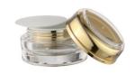 Plastic Acrylic Bottle Seriess Acrylic Cosmetic Jar For Crystal Beauty Products