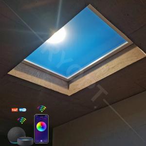 Wholesale 60*60 300W Surface Mounted LED Panel Light Blue Sky Lamp For Home from china suppliers