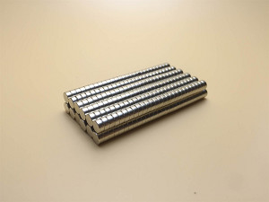 N42 Permanent Sintered NdFeB Magnets Epoxy Coating Size Customized