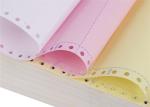 75mmx60mm 52 CFB White 3 Ply Printing Carbonless Paper