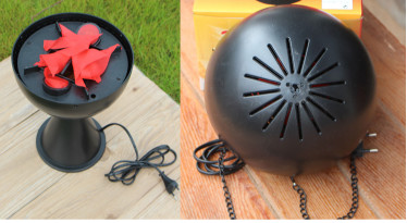 Halloween simulation LED fake fire plug fire lamp fire pot fire lamp fire bar KTV scene decoration props.