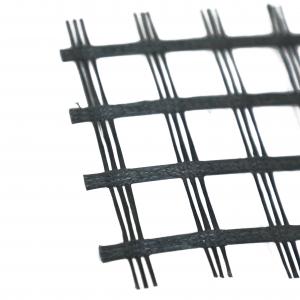 Wholesale CE ISO9001 Fiberglass Geogrid For Driveway Road Reinforcement Construction from china suppliers