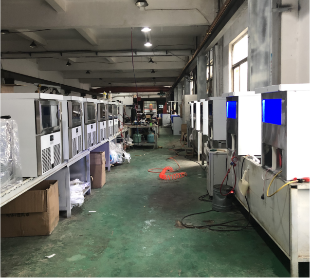 ICM-65 Wholesale High Quality Blue Light Ice Maker Machine Newest Professional Industrial Ice Making Machines for High End Hotel