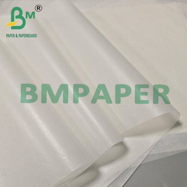 30g 40g Food Grade Greaseproof Wax Wrap Paper For Burger Packaging