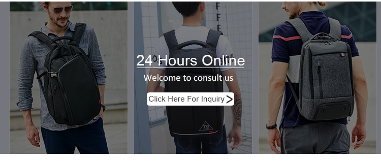 OEM ODM Anti Theft Laptop Backpack 1.3KG Travel Fashion Backpack Motion Detection