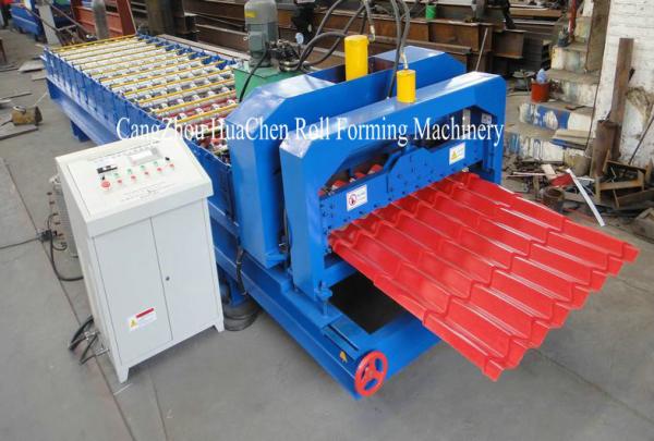 Metal Roof Panel Roofing Sheet Forming Machine With 22 Forming Stations