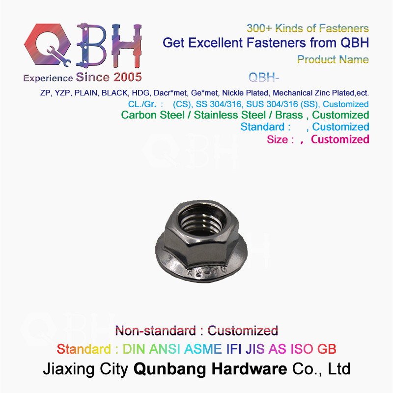 Hexagon Flange Nuts 304 Stainless Steel M3-M16 stainless steel t nuts