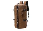 Large Capacity Stylish Travel Backpacks , Canvas Bucket Shoulder Bag