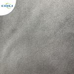 Reusable PU Leather Fabric , Black Leather Upholstery Fabric Long Durability