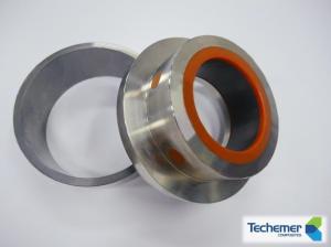 Wholesale Ceramic Bushing With Stainless Steel Housing High Temperature Resistant Plain Bearing from china suppliers