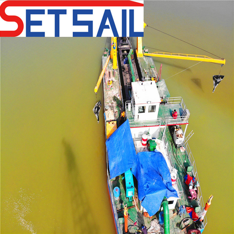 Rexroth Hydraulic Control Water Flow 9000m3 Cutter Suction Dredger
