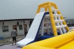 12feet Height PVC Tarpaulin Inflatable Water Park Outdoor Jumping Tower Slide