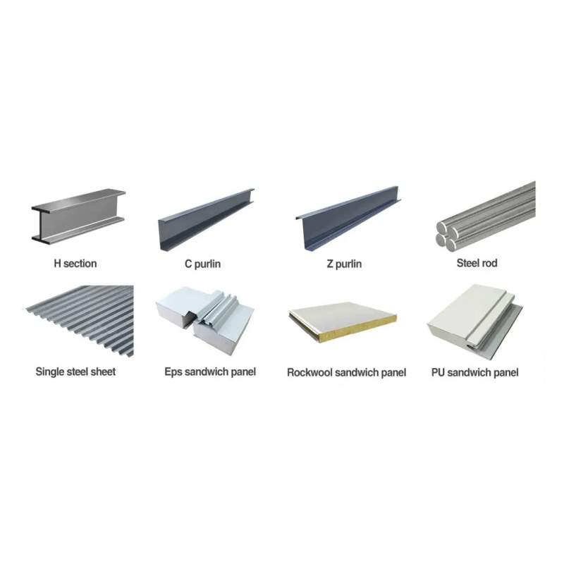 Prefab Metal Aircraft Hangar Steel Buildings , Prefabricated Aircraft Hangar Construction