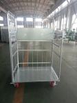 ISO 4 Ways Entrance RAL Color Galvanised Roll Logistic Trolley