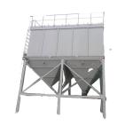 800 kg Bag Dust Collector on Top of Large Silo in Cement Plant