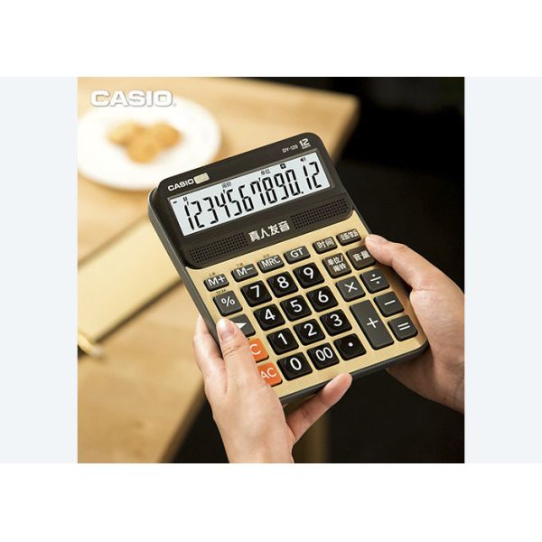 For Authentic Casio/ Casio DY-120 Strumming music calculator with voice type audio computer